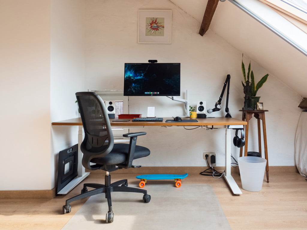 Une chaise de bureau pour le télétravail