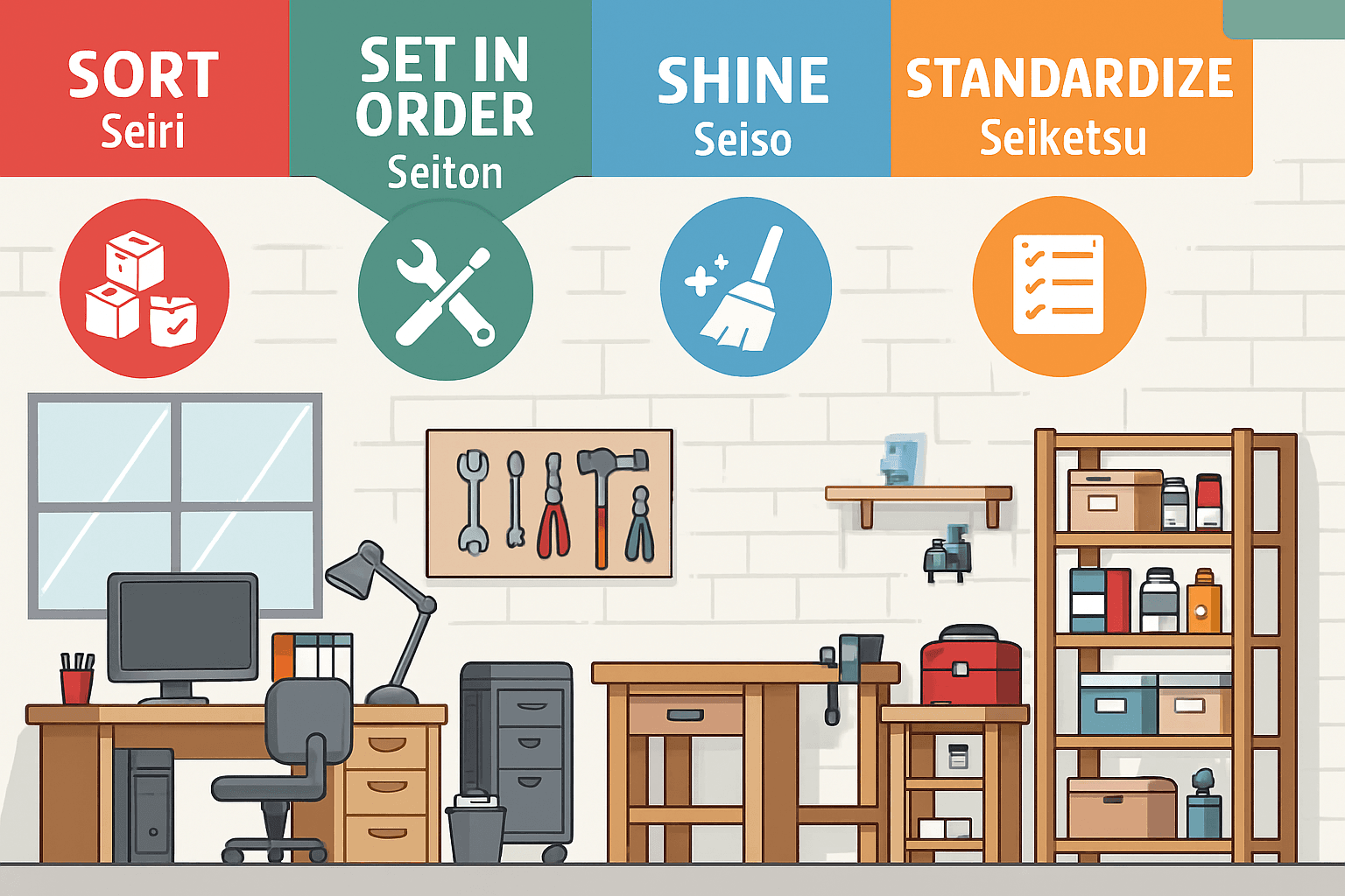 découvrez comment la méthode des 5s peut transformer votre organisation au travail. astuces, étapes clés et conseils pratiques pour améliorer l’efficacité, la sécurité et la productivité au quotidien.