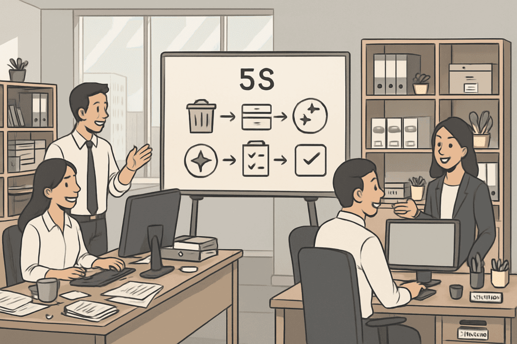 découvrez la méthode des 5s et apprenez comment optimiser l’organisation, la propreté et l’efficacité au travail. conseils, étapes et bénéfices concrets pour améliorer votre environnement professionnel.